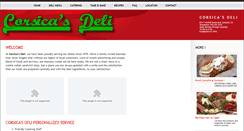 Desktop Screenshot of corsicadeli.com
